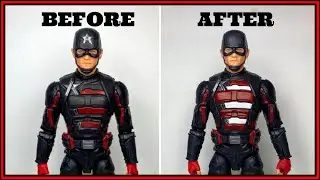U.S. Agent Figure Repaint and Mod