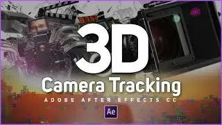 3D Camera Tracking In Adobe After Effects Cc - Add Text On Camera Movement