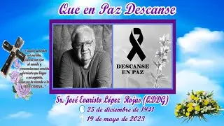 QUE EN PAZ DESCANSE JOSE EVARISTO LÓPEZ ROJAS