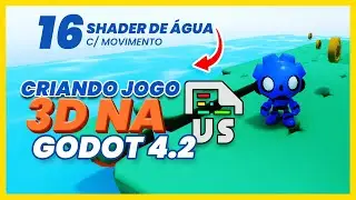 EP.16 - ADICIONANDO ÁGUA com VISUA SHADER | CURSO JOGO 3D na Godot 4.2