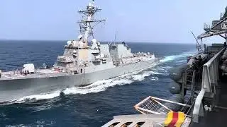 Passing Gas!!   #flynavy #navy #aircraftcarrier #michaelmurphy #ddg112 #cvn72 #deploymentlife #gas