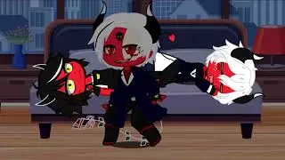 Blitzø being Brandon Rogers(gacha club version)._.
