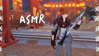 let's build childe (in 2025) ♡ asmr genshin impact (gum chewing, close whispers)