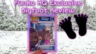 Flocked Bigfoot Funko HQ Review