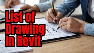 List Of Drawings In Revit