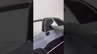 Рисую под ваш заказ карандашом Toyota Crown-1994 года