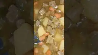 WHITE RICE with BEEF CUBES! 😋 #food