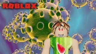 INFECTING PEOPLE WITH THE COVID-19 IN ROBLOX
