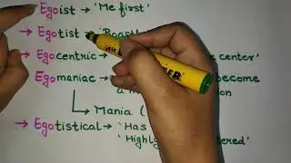 vocabulary root words | EGO |