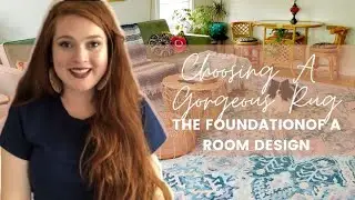 How To Choose A Gorgeous Rug | The Foundation Of A Room Design | One Room Challenge | The Boho Abode