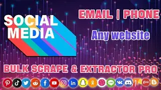 How to extract social media data? #socialmedia #scraper #social