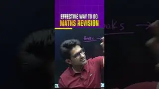 The Best Way To Do Maths Revision | Maths Revision Trick 