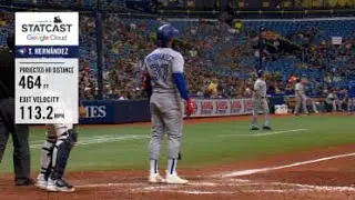 Teoscar Hernandez 464-foot Home Run: 9/25/2022