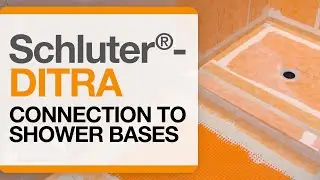 Schluter®-DITRA Connection to Shower Bases
