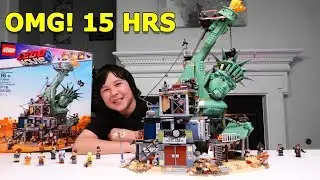 OMG! 15 Hours Building LEGO MOVIE 2 Welcome to Apocalypseburg Set 70840