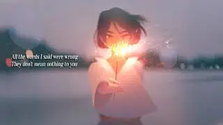 SALES - renee (Nightcore Version) with LYRICS