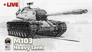 120mm Gun Tank M103 в РБ. 🔥 War Thunder