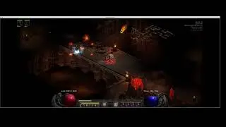 D2R : Fire Claw Armageddon Hybrid Druid Doing Baal Run.