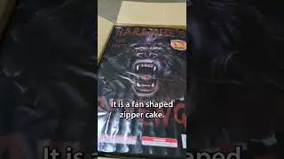 WILD zipper fan cake! Harambe's Revenge (Shock Wave) #warehousewednesday #fireworks #fireworksplus
