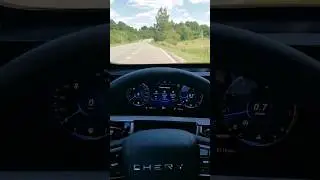 Chery Tiggo 7 Pro MAX 150л.с. vs HYUNDAI TUCSON 2.0 D 186л.с. #автоврн #chery #hyundai #гонки