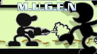 MUGEN: Mr. Game and Watch vs. Ristar (Minor Edit)