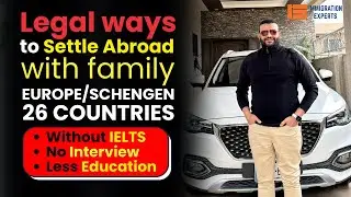 Work Permits of European and Schengen Countries | Work Visas | Jobs in Europe 2024 | Without IELTS