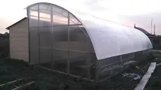 Солнечный вегетарий (теплица) своими руками (Часть 1)