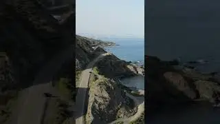 Scenic coastal road in Almeria, AL-7107.SPAIN  #dangerous #travel #drone #amazing #coast