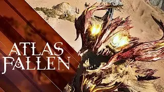 ATLAS FALLEN gameplay del FANTÁSTICO combate y sus GRAFICAZOS