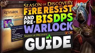 SoD Phase 4 Warlock Best in Slot, Pre-BiS and Fire Resistance guide. FOR ALL HEAT LEVELS!