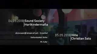 Hille rocks @ little cute finebeatz showcase @ temple-Innenhof (Gothardusfest) - 05.05.2018