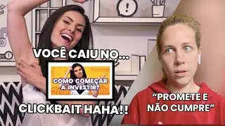 Nath ERROU FEIO no seu GUIA BEM BÁSICO pra começar a investir com POUCO DINHEIRO!