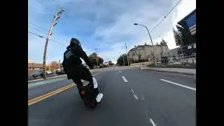 Casual ride on Veteran Sherman Electric Unicycle EUC