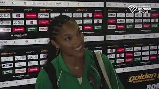 Tara Davis-Woodhall Talks Long Jump Win, Coaching At Kansas State After Rome Diamond League 2024
