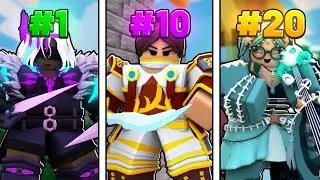 Winning with EVERY Kit SKIN in Roblox Bedwars..
