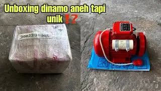 Unboxing dan review dinamo “UNIK” ⁉️