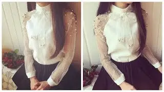 Блузка летняя с Aliexpress для девушек