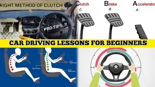 How to drive a car.. full car driving lessons 🚘