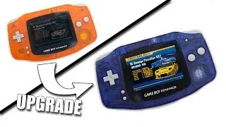 Improving Gameboy Advance display (32 pins version)  [subtitled]
