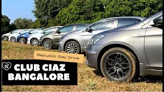 Club Ciaz Bangalore | Republic Day Drive | 4K Video #Ciaz #ClubCiaz #TeamCiaz