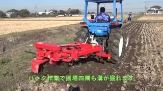 ニプロ溝掘機　OM312