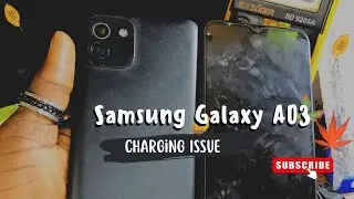 Samsung Galaxy A03 Charging Port Repair || No Replacement Of Charging Dock/Sub-board
