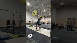 Above Knee Hang Power Snatch