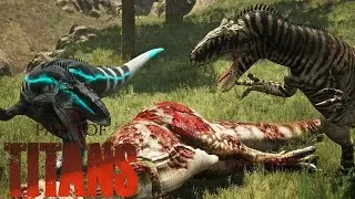 Path Of Titans [ Combat Highlights #16 ]