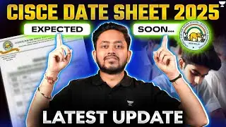 ICSE Class 10 2025 Datesheet Update | Expected Dates + Study Tips!