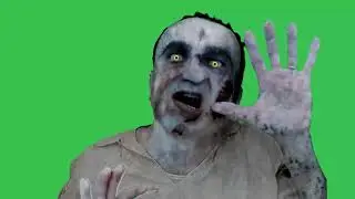 The Zombie Video🧟‍♀️| Green Screen Zombies🧟‍♀️| So Scary😯| No Copyright | Zombies Green Screen Video