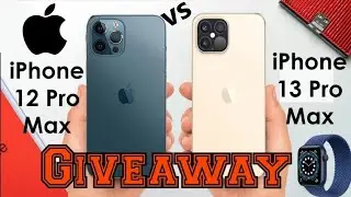 Iphone 13 Pro Max Vs Iphone 12 Pro Max | Comparison | Officical Design Giveaway