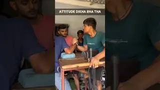 ATTITUDE IN ARM WRESTLING COST THE MATCH ( DAY 303 ) #minivlog #armwrestling #attitude