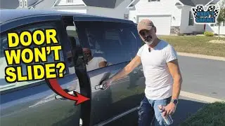 Fixing A Stuck Sliding Vehicle Door (Andy’s Garage: Episode - 500)