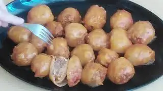 STUFFED ONION.   DOLMA.   WELL VERY TASTY AND SIMPLE !